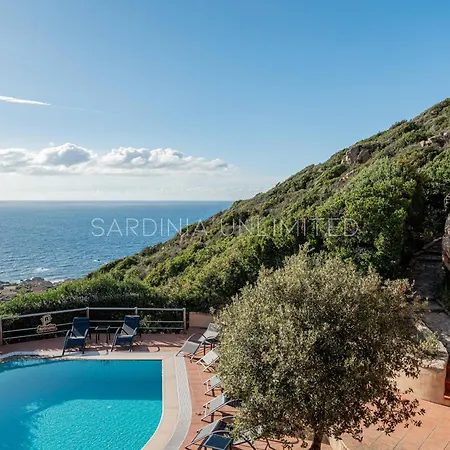 Wonderful Seaview And Pool - Casa Rosa Gialla * 帕拉迪索海岸