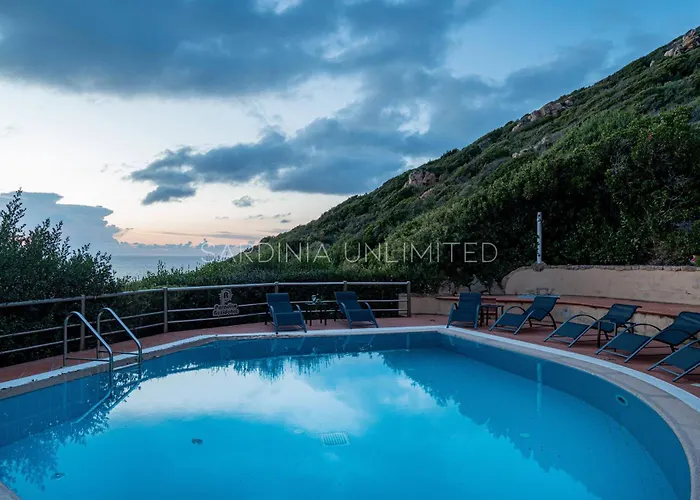 Villa Wonderful Seaview And Pool - Casa Rosa Gialla Costa Paradiso